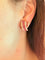 Boucles d'oreilles Boucles d'oreilles or rose avec diamants naturels et rubis 58 Facettes