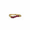 Bague Bague vintage Chevron avec Rubis 58 Facettes 2505007