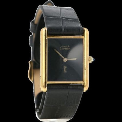 Montre Cartier Montre Tank Vermeil 58 Facettes MT43314