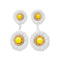 Boucles d'oreilles Boucles d'oreilles Buccellati, "Blossoms Color", or jaune, argent, diamants bruns, agates jaunes. 58 Facettes 34849