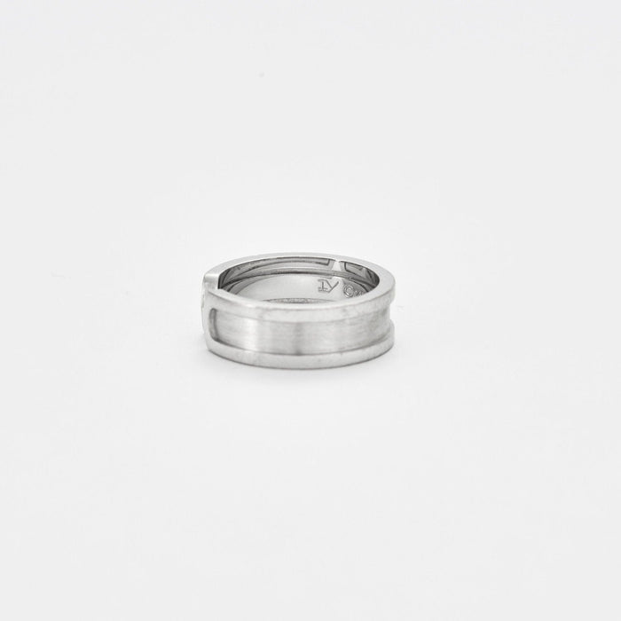 Bague CARTIER - Bague ouverte C de Cartier or gris 58 Facettes