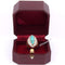 Bague 43 Bague en or jaune et blanc avec turquoise et diamants 58 Facettes