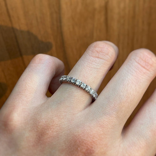 Bague 53 Alliance - Or & Diamants 58 Facettes 250071R