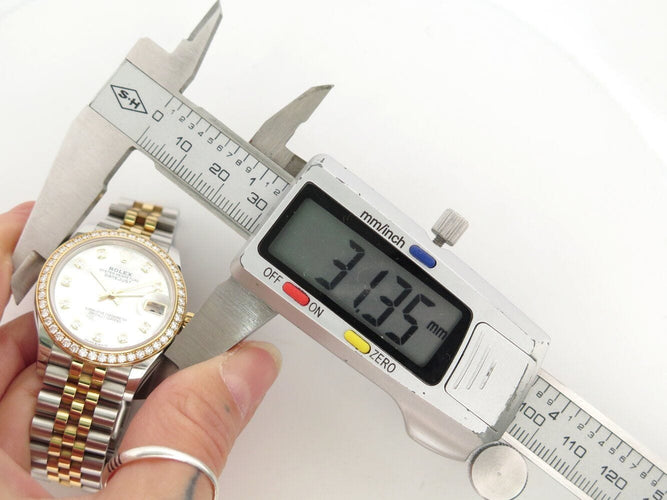 Montre montre ROLEX lady datejust 31 278383rbr diamants or 18k acier jubile 58 Facettes 272173