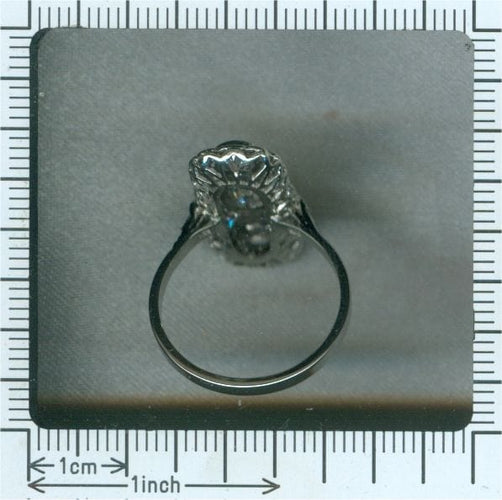 Pendentif L'allure Art déco : une histoire d'amour sertie de diamants 58 Facettes 16300-0191