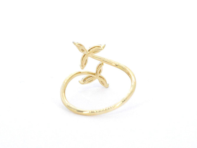 Bague 55 Bague en or jaune avec diamants 58 Facettes 2335