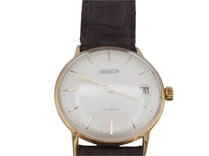 Montre Jaeger - Montre mécanique ronde de 1920 58 Facettes