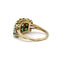 Bague 47 Bague - Or jaune, diamants et émeraudes 58 Facettes 1092