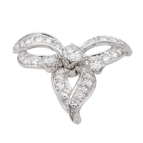 Pendentif Pendentif Or blanc Diamant 58 Facettes 3237930CN