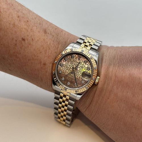 Montre ROLEX - Montre DATEJUST 31 58 Facettes