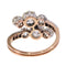 Bague 55 Grandeur impressionnante : bague victorienne Toi et Moi avec diamants de 2,57 ct 58 Facettes 24320-0163