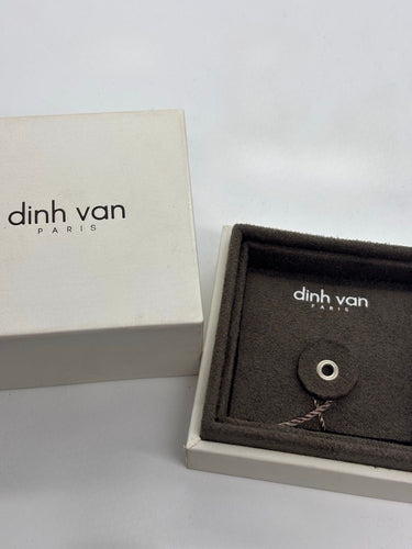 Bague 53 Bague Dinh Van 2 cubes XL or blanc et diamants 0,43 ct 58 Facettes 1183