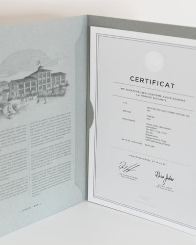 Montre IWC - Montre homme "Classic man", calibre 8531 Pellaton automatique, 1965 - révisée 58 Facettes IWC-100