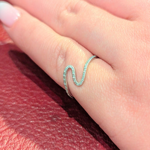 Bague 52 Bague or blanc et diamants 58 Facettes 30095