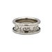 Bague 47 DIOR  - Bague or blanc porte bonheur diamant 58 Facettes 140232R