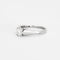Bague Bague solitaire en or blanc et diamant 58 Facettes LP41/10