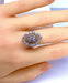 Bague 51 Bague or blanc diamants 58 Facettes AB429