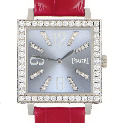 Montre Piaget - Montre Altiplano Lady en or blanc 18k et diamants 58 Facettes