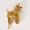 Broche Charmante Broche Animalière "Chien" en Or jaune 18k 58 Facettes SMA01742