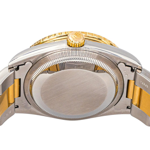 Montre Rolex Montre Datejust Acier, Or jaune 58 Facettes 4376973CN
