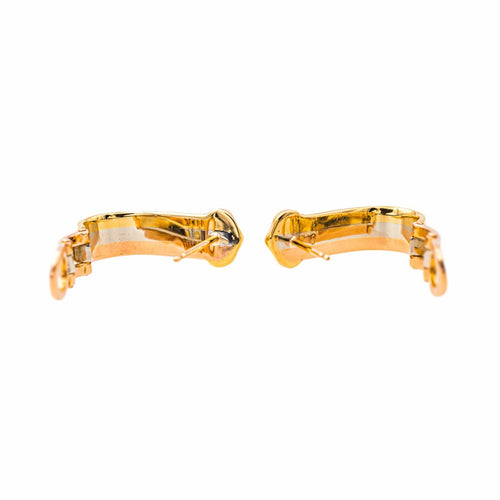 Boucles d'oreilles Cartier Boucles d'oreilles C Or jaune, Or rose, Or blanc 58 Facettes 4379243RV