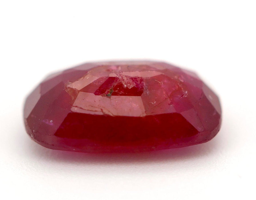 Gemstone Rubis non chauffé 2.08cts certificat ALGT 58 Facettes