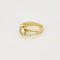 Bague 51 Bague en Or jaune , nacre et diamants 58 Facettes CLA0610