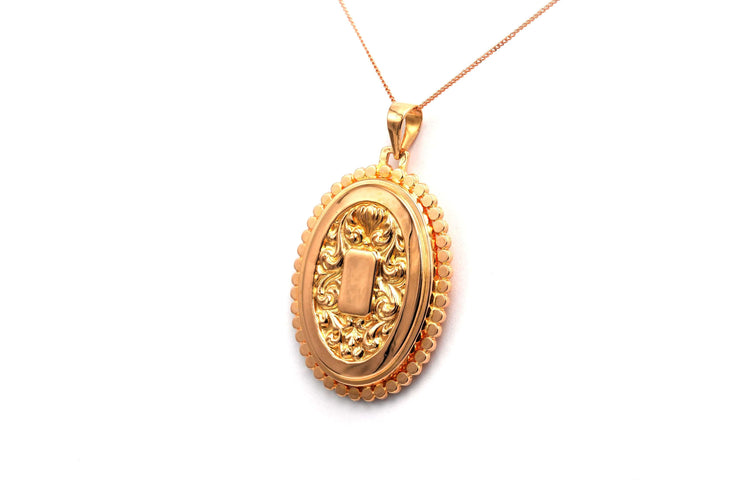 Pendentif Pendentif "porte-photo" Art-Déco en or jaune 58 Facettes 22933