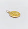 Pendentif Médaille religieuse vintage or jaune double face vierge Marie et Jésus Christ 58 Facettes B01019