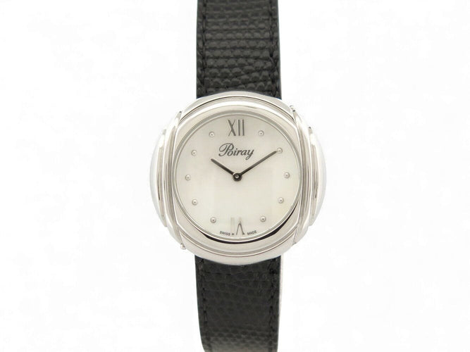 Montre montre POIRAY rive droite 81540 31mm acier quartz + bracelet 58 Facettes 271816