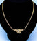 Collier Collier en or jaune 18 carats avec motif central en diamant 58 Facettes AB233