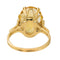 Bague 59 Bague Or jaune Citrine 58 Facettes 2905360CN