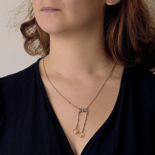 Collier Collier en Or jaune & blanc 18k 58 Facettes B230370