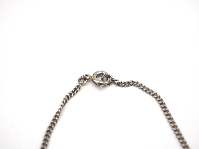 Collier Collier en or blanc 750 mil et pendentif cœur en diamants 58 Facettes