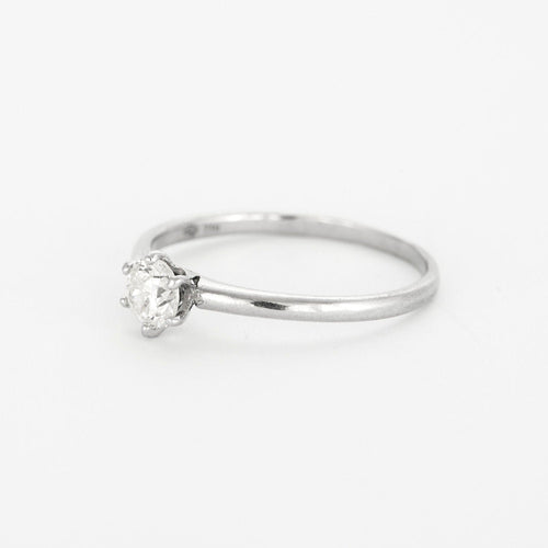 Bague 60 Solitaire Diamant 58 Facettes LP371/10