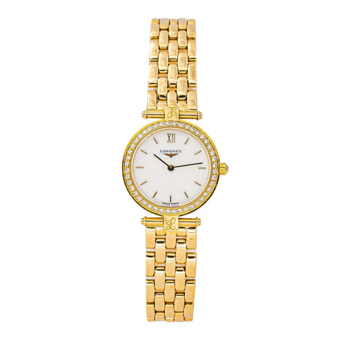 Montre Longines Montre La Grande Classique Or jaune Diamant 58 Facettes 4611481CN