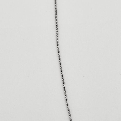 Collier Collier or blanc perle diamants 58 Facettes LP912