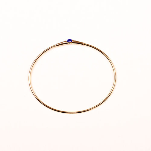 Bracelet POMELLATO-Bracelet Jonc Il ne m'aime pas, lapis-lazuli et saphirs 58 Facettes