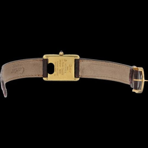 Cartier Zobrazit Tank Pozlacené stříbro 