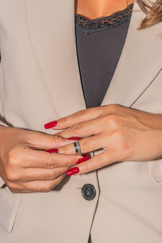 Bague 50 Balmain Bague  Or blanc Diamant 58 Facettes 3244467CN