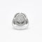 Bague 49 BULGARI – Bague Or blanc Diamants 58 Facettes