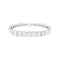 Bracelet Bracelet ligne en or blanc, 4 carats de diamants. 58 Facettes 34994