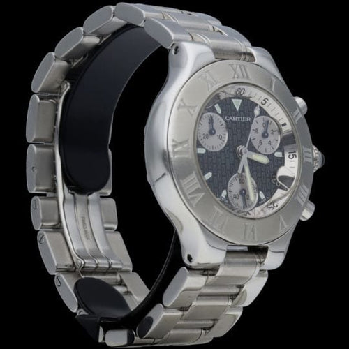 Montre Cartier Montre Must 21 Chronoscaph 58 Facettes MT40833