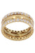 Bague 57 Alliance or jaune diamants 58 Facettes 091361