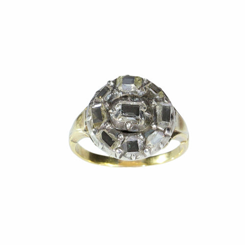 Bague 49 Brillance de taille table : une bague en diamant rare datant d'environ 1600 58 Facettes 25296-0103