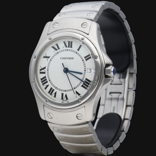 Cartier Relógio Santos Redondo Automático 33mm