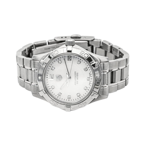 Montre TAG Heuer Montre Aquaracer Acier Diamant 58 Facettes 4176293CN