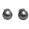 Boucles d'oreilles Boucles d’oreilles - Pendientes de perlas de Tahiti en or blanc 18k 58 Facettes PE594