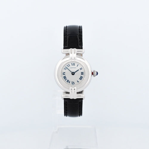 Montre CARTIER -Montre Must Colisée Silver - Ivory roman dial 58 Facettes