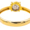 Bague 55.5 Bague Or jaune, Or blanc Diamant 58 Facettes 3789767CN